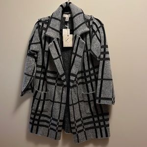 Nordstrom Black and Gray Jacket, Medium.